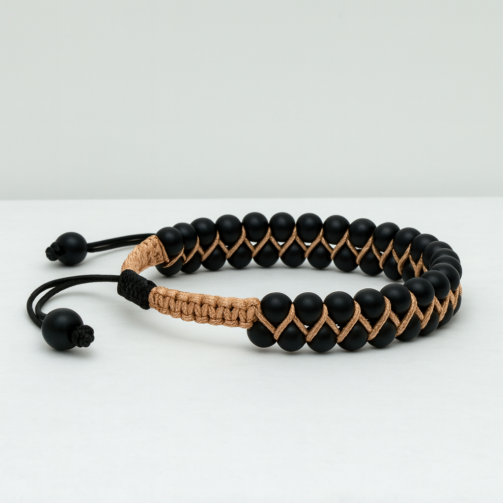 Adjustable minimalist beaded bracelet – Vensus jewelry