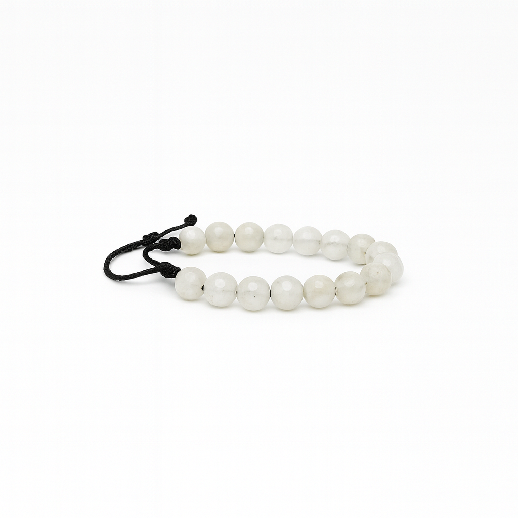 Vensus Pure White Harmony Bracelet (White Jade/Quartz)